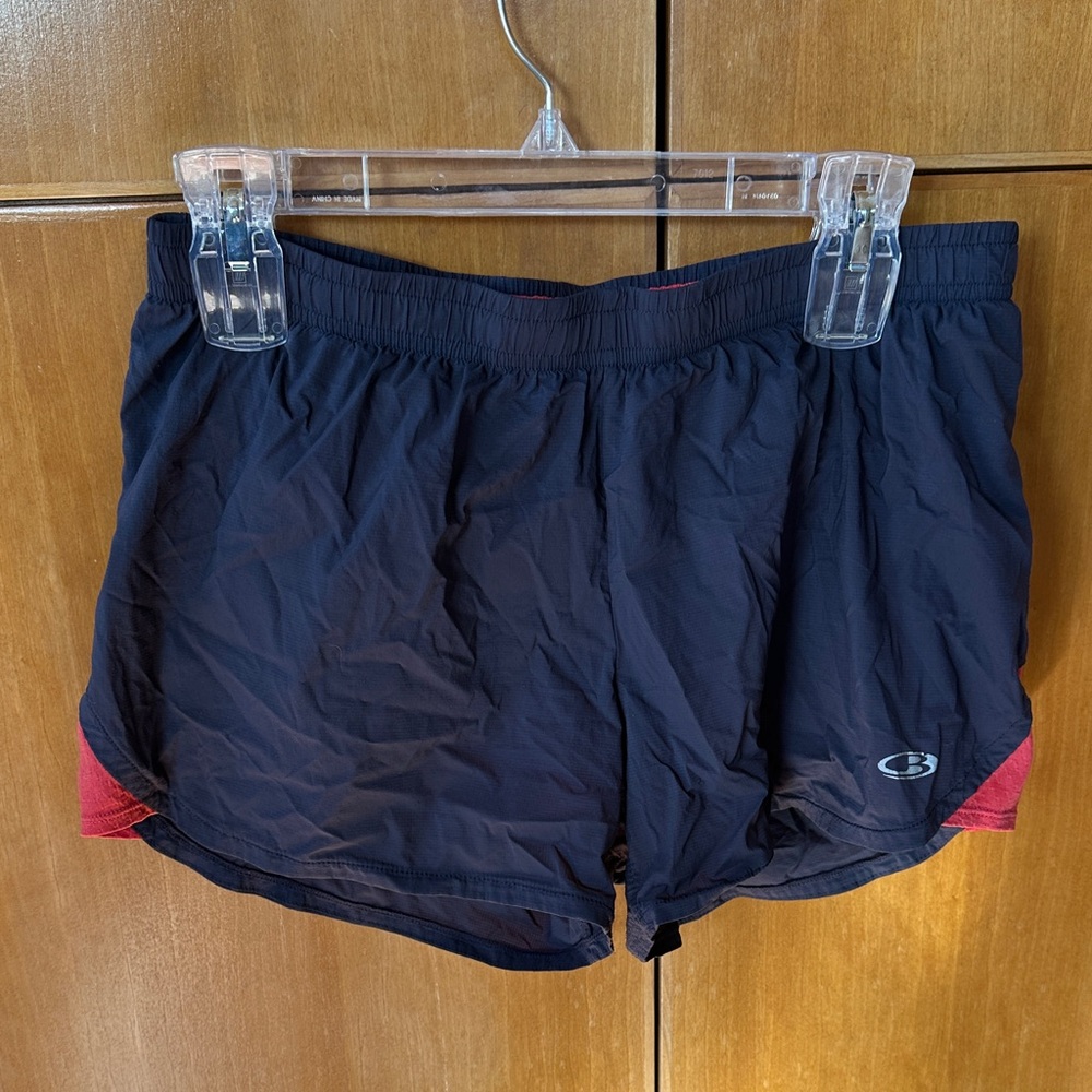Icebreaker Merino Shorts with Red Lining